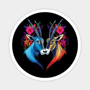 Gemsbok Valentine Day Magnet